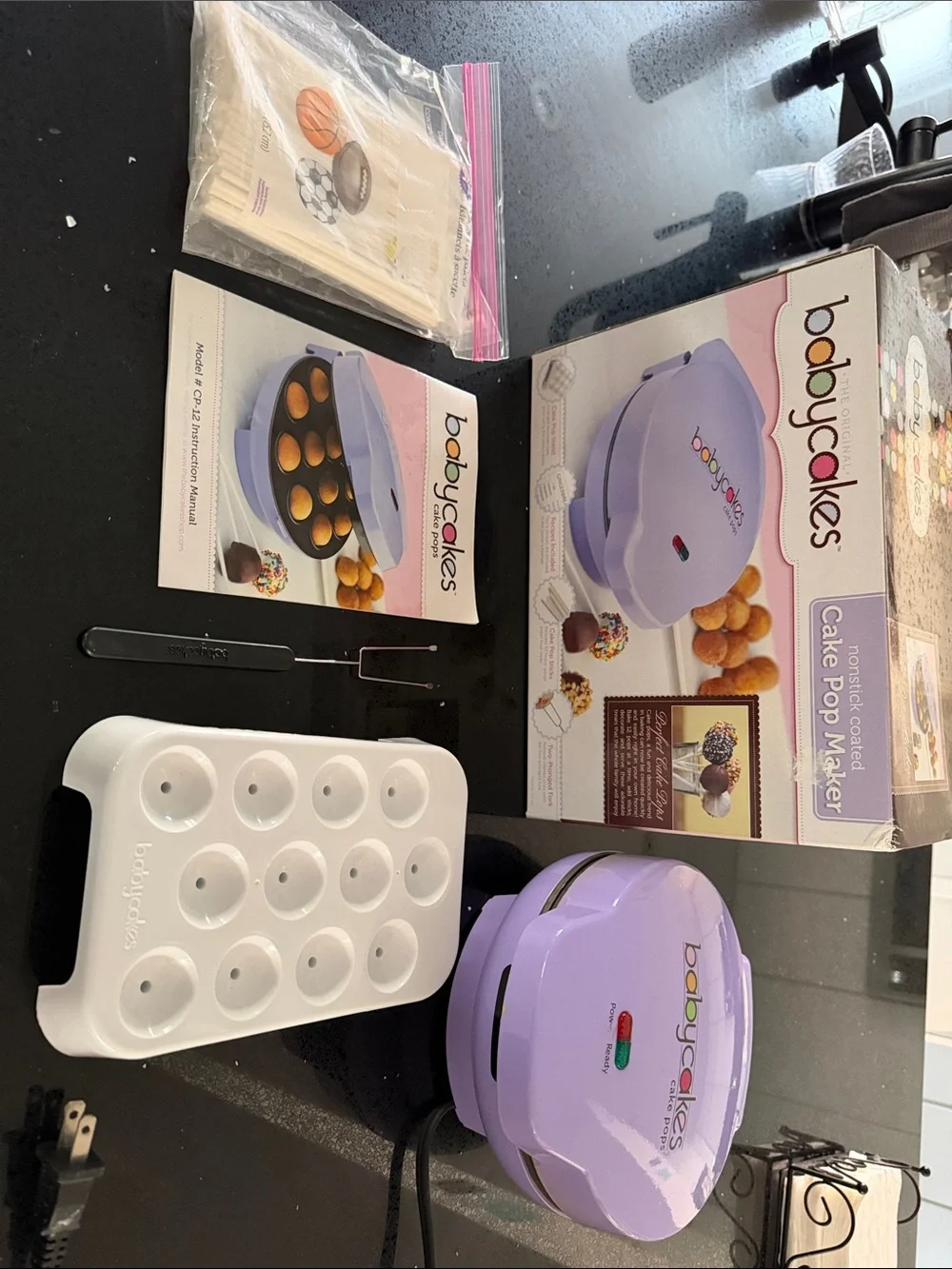 Babycakes Purple Cake Pop Maker - Home Party Supplies